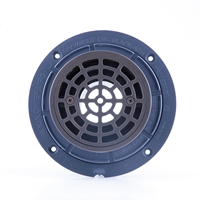 Clamping Ring Drain (PVC) Round Oil Rubbed Bronze
