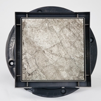 Drain (PVC) with Tile-In Strainer